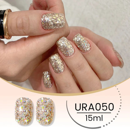 UR SUGAR 15ml Winter Brown Bright Color Gel Gel Varnishes All For Nails Soak Off UV LED Semi Permanent Nail Art Long Lasting Gel