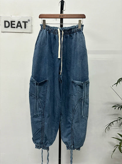 Autumn Fashion Loose Straight Wide Leg Denim Pants