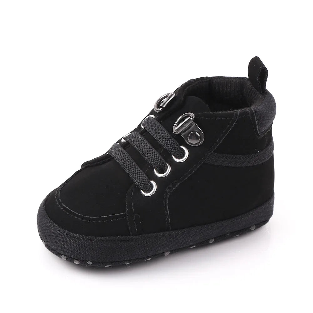 Baby Spring and Autumn Casual Prewalking Shoes High Quality for 0-9-18 Months Baby Boys First Step Shoes