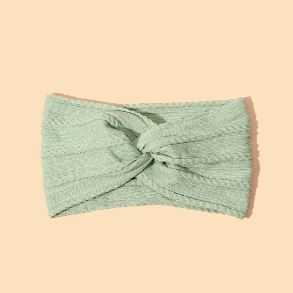 Newborn Baby Headbands for Girls New Nylon Knot Elastic Hair Bands Baby Girl Headband Cute Girl Hair Accessories Kids Headwear