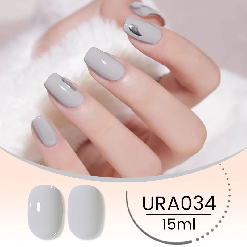 UR SUGAR 15ml Winter Brown Bright Color Gel Gel Varnishes All For Nails Soak Off UV LED Semi Permanent Nail Art Long Lasting Gel