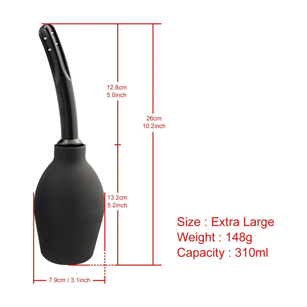 Anal Washes Enema Anal Cleaner Vagina Douche Pear Design Medical Supplies Rubber Health Feminine Intimate Hygiene Shower Tools