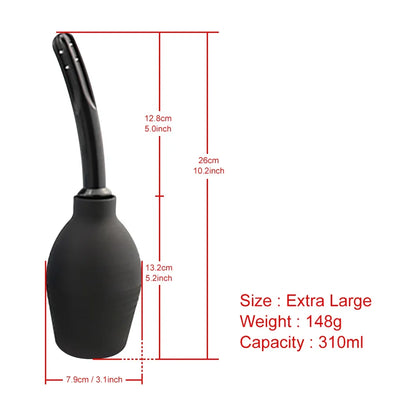 Anal Washes Enema Anal Cleaner Vagina Douche Pear Design Medical Supplies Rubber Health Feminine Intimate Hygiene Shower Tools