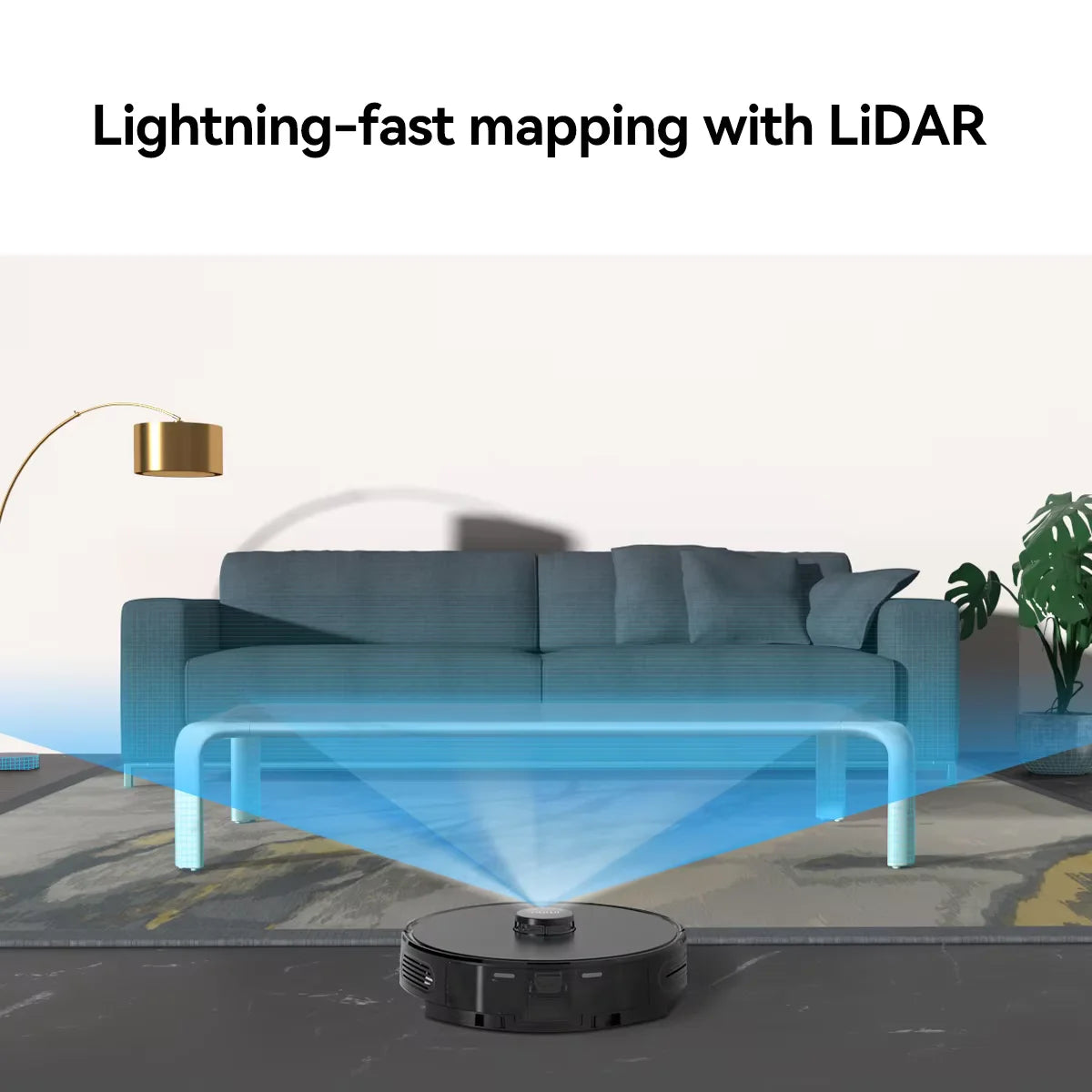 4500Pa Strong Suction Vacuum Cleaner Multiple Storable Map Robot Self-empty Sweeper Charing Station Home Appliance