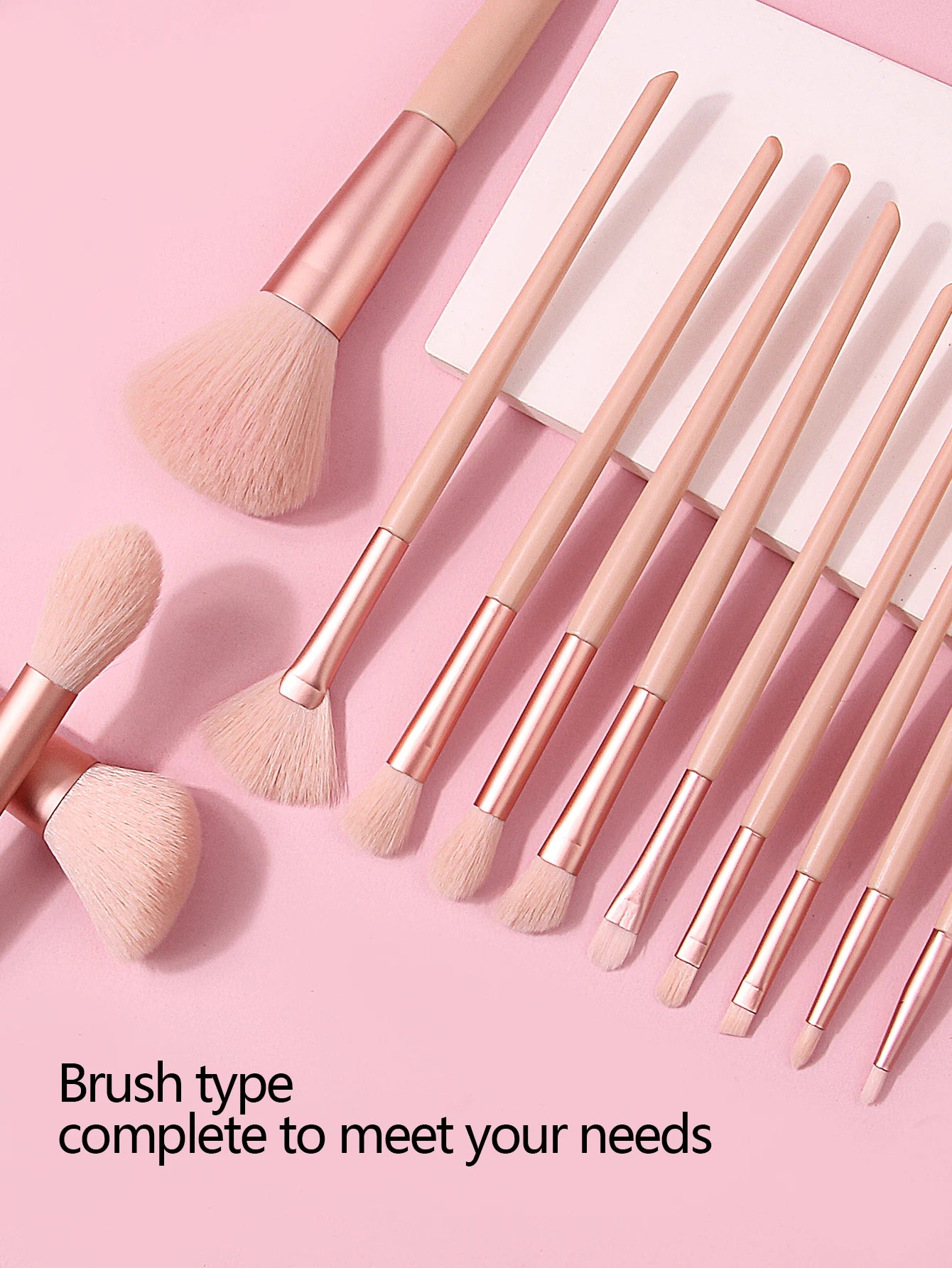 New 13 Pcs/set In Barrels Makeup Brushes Set Powder Foundation Blush Contour Eyeshadow Brow Lashes Cosmetic Brushes Beauty Tools