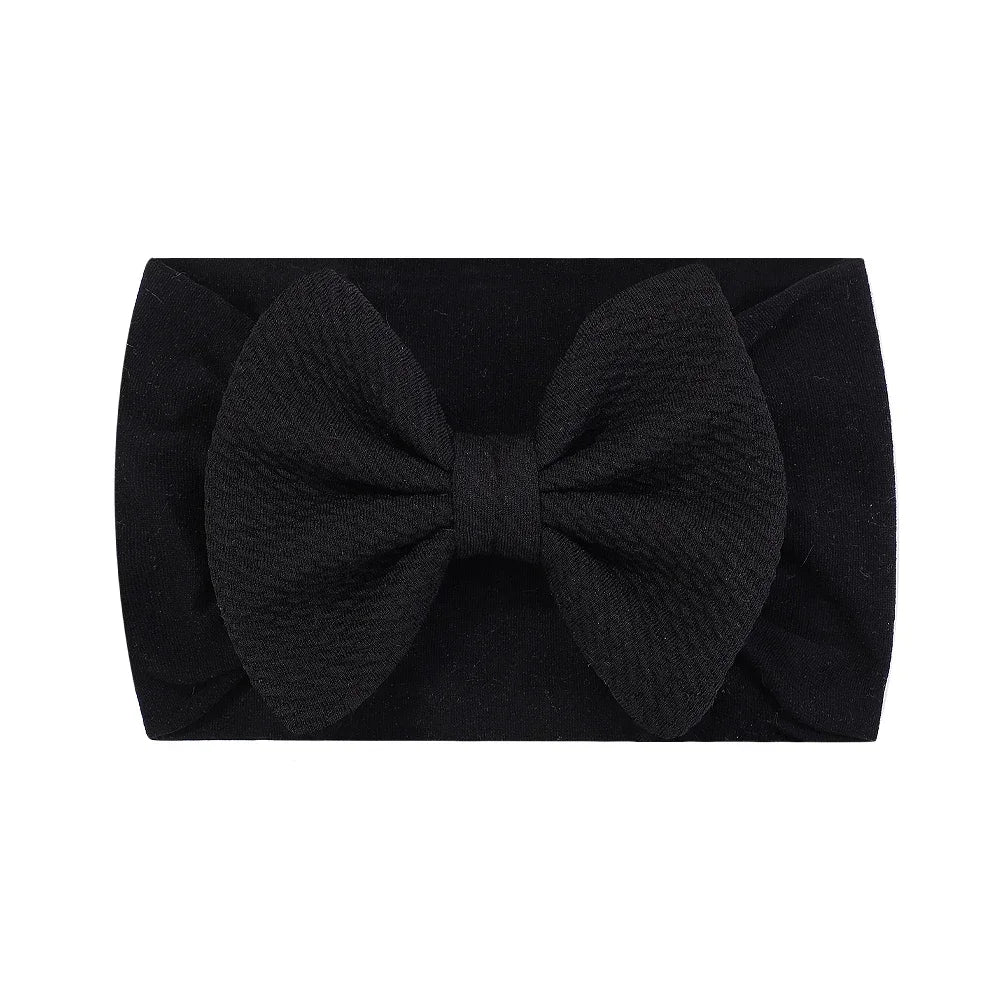 1Pc Headband Nylon Infants Toddlers Elastic Hair Band for Newborn Girl Princess Bowknot Cute Baby Hair Accessories Wholesale