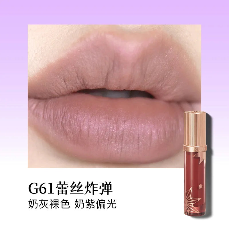 Girlcult Lip Cream Matte Velvet Lip Gloss Long-lasting Moisturizing Non Stick Cup Lipstick Waterproof Quick-drying Lip Gloss
