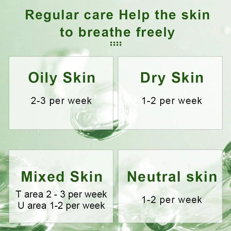 Original Green Tea Deep Remove Blackheads Acne Mud Mask Stick Shrink Pores Dispel Acne Cream Treat Pimple Korean Clean Skin Care