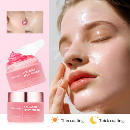 Medicube Collagen Jelly Cream Enhances Skin Barrier Moisture 24-hour Facial Shine
