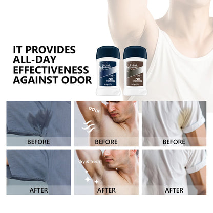 Long Lasting Men's Perfumes for Long-lasting Men Body Deodorant Stick Men's Sweat Remover Fragrances & Deodorants Underarm