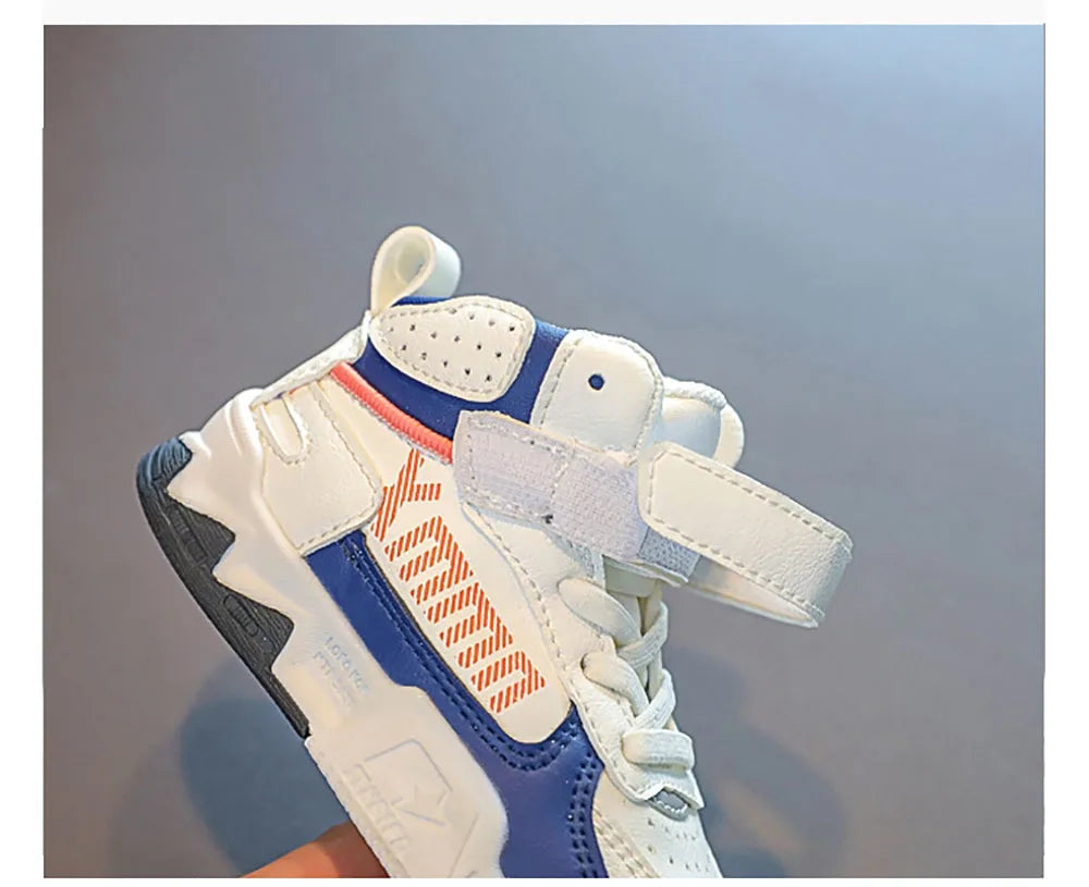 Fashion Sneakers For Kids Trend Soft-soled Anti-slippery Children's Sport Shoes Tennis Shoes