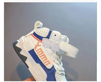 Fashion Sneakers For Kids Trend Soft-soled Anti-slippery Children's Sport Shoes Tennis Shoes