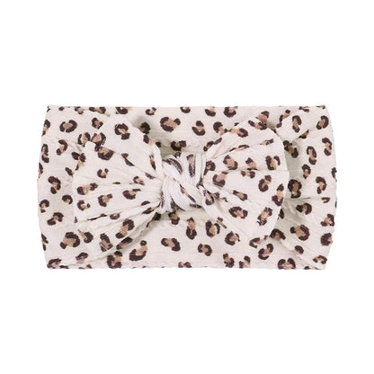 1pcs Newborn Baby Headband for Girls Elastic Knit Children Turban Baby Bows Soft Nylon Kids Headwear Hair Accessories Wholesale