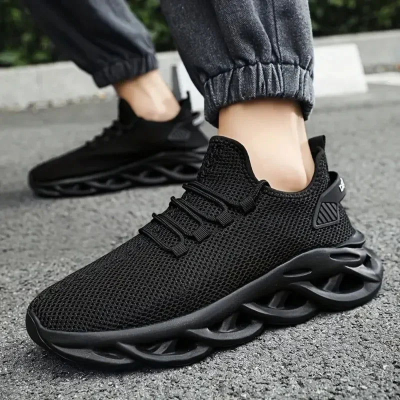 Men's Sports Running Black Jogging Shoes Casual Sports Shoe
