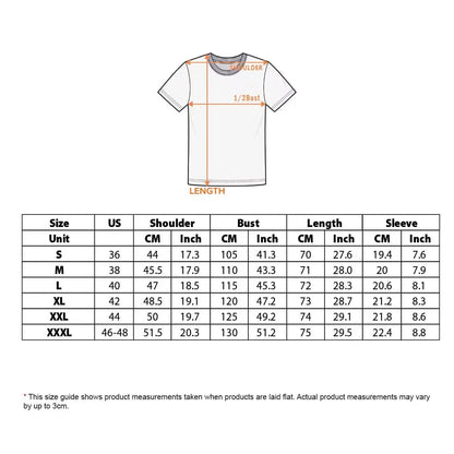 Music Lovers 3d Pattern Printed Men's Cotton Medium Stretch T-Shirt Trend Personality Men's Summer Casual Loose Quality Clothing