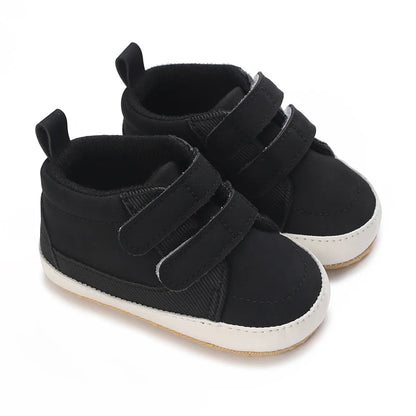 Newborn Baby Shoes Classic Leather Soft Soles Non Slip Toddler Walking