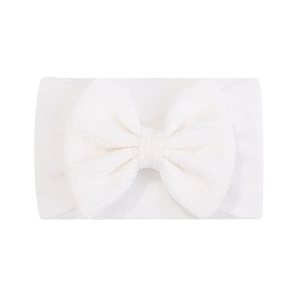 1Pc Headband Nylon Infants Toddlers Elastic Hair Band for Newborn Girl Princess Bowknot Cute Baby Hair Accessories Wholesale