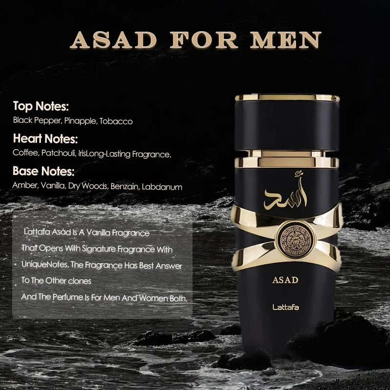 100ml Original Arabian Women's Perfume for Men Deodorant  Yala