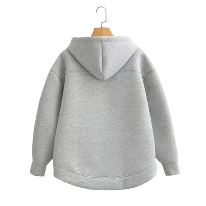 Zipper Hoodie High Street Unisex style