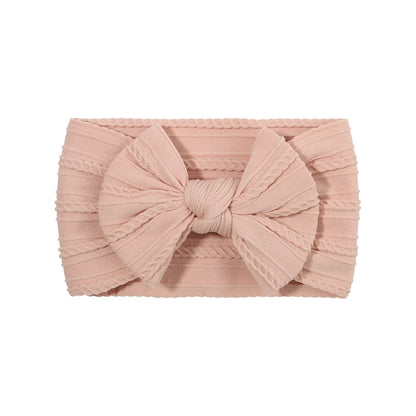 Big Flower Nylon Girl Hairband Elastic Soft Baby Headband For Children Turban Headwear For Newborn Baby Kids Hair Accessories