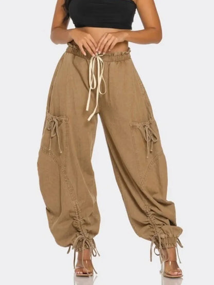 Autumn Fashion Loose Straight Wide Leg Denim Pants