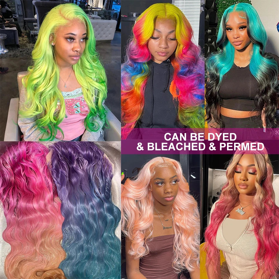 613 Hd Lace Frontal Wig 13x6 Blonde Body Wave Human Hair Wigs