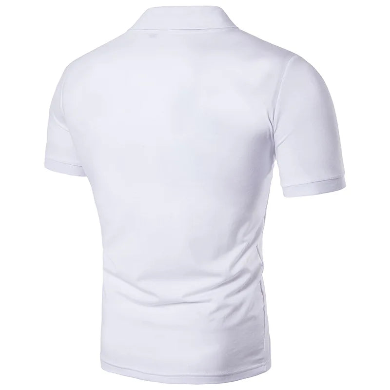 New Men's Short-sleeved Polo Shirt