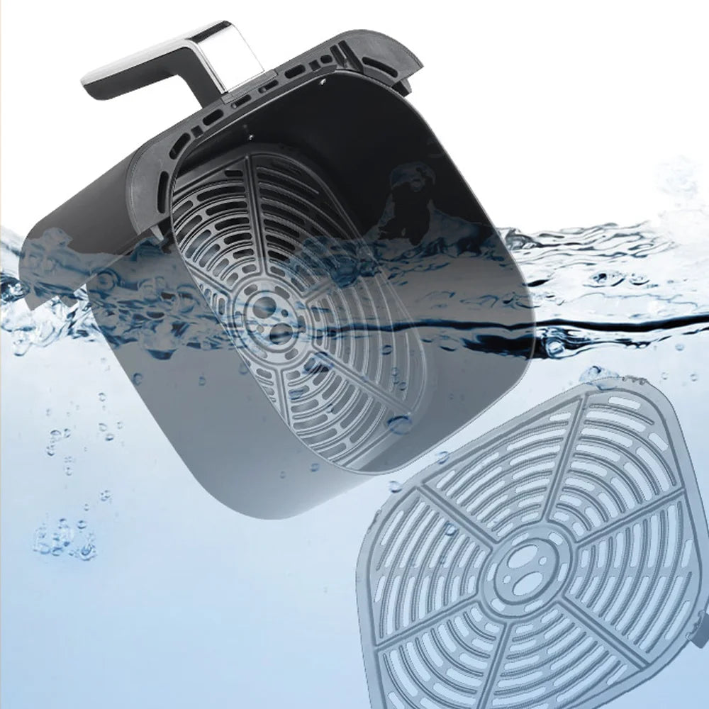 4/5/6/7/10/12L Electric Air Fryers Oil-free Automatic Household Kitchen 360°Baking Convection Oven Deep Fryer without Oil