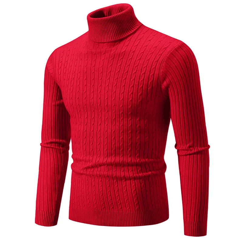 Winter High Neck Thick Warm Turtleneck Sweater