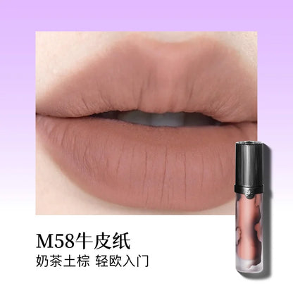 Girlcult Lip Cream Matte Velvet Lip Gloss Long-lasting Moisturizing Non Stick Cup Lipstick Waterproof Quick-drying Lip Gloss