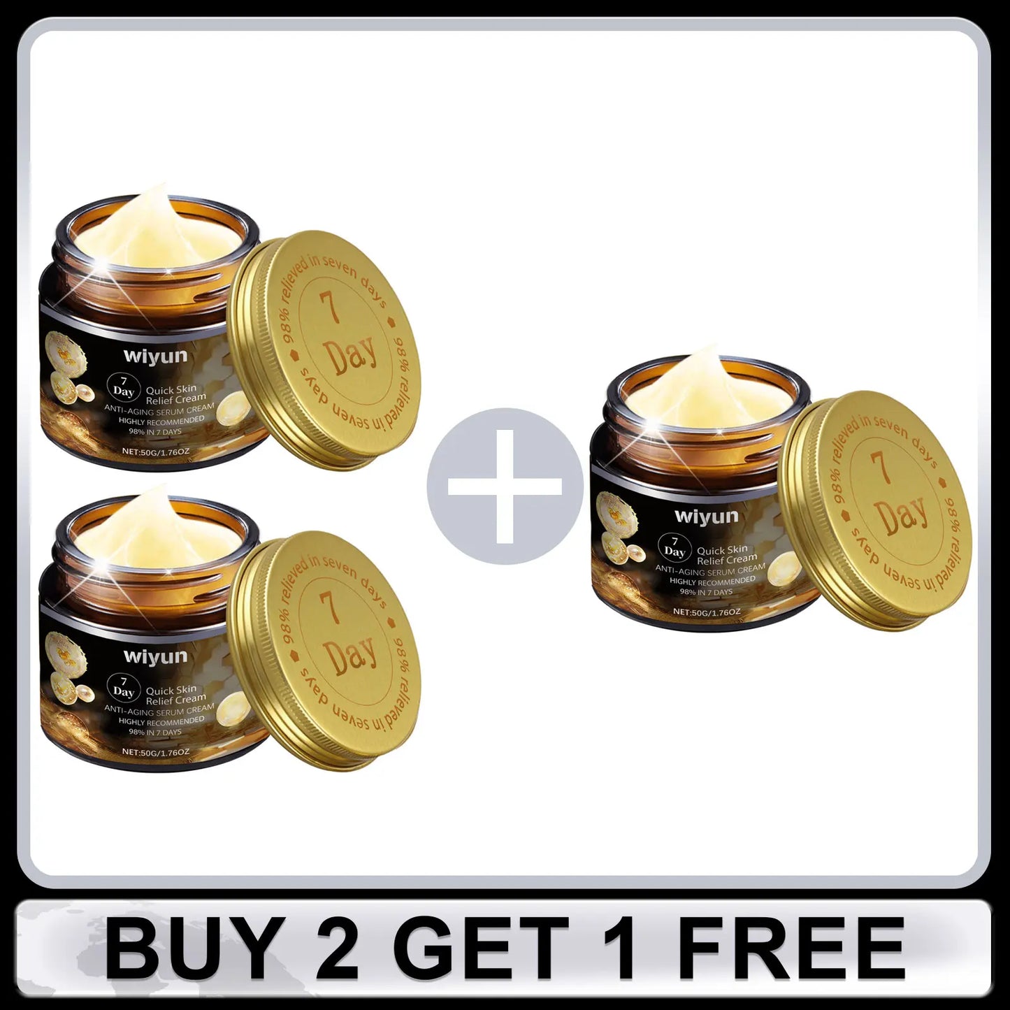 Face Cream for Dark Spots Removal Fine Lines 7 Day Repair Damaged Skin Firming Lifting Sagging Improvement Nourishing Skin Care