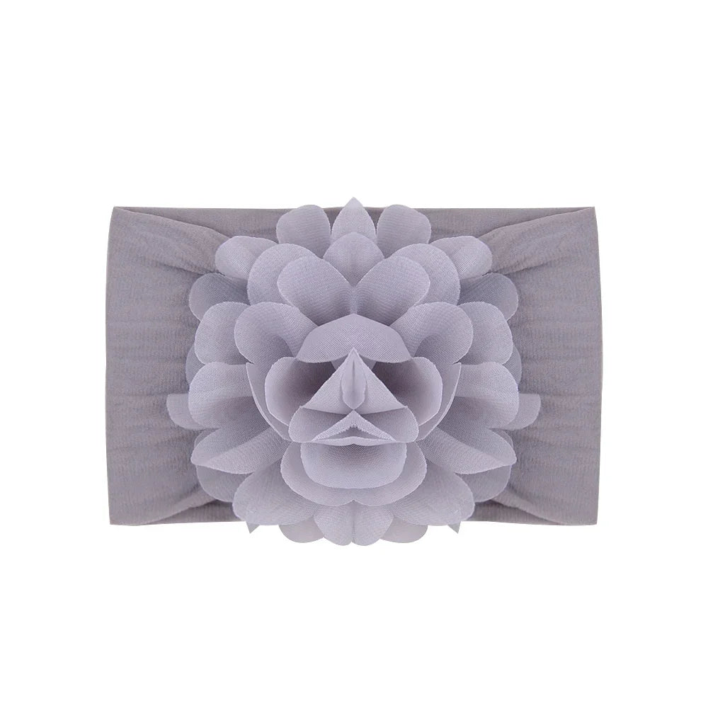 1Pc Headband Nylon Infants Toddlers Elastic Hair Band for Newborn Girl Princess Bowknot Cute Baby Hair Accessories Wholesale