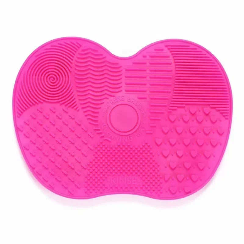 Silicone Brush Cleaner Cosmetic Make Up Washing Brushes Gel Cleaning Mat Foundation Makeup Cleaners Pad Scrubbe Board