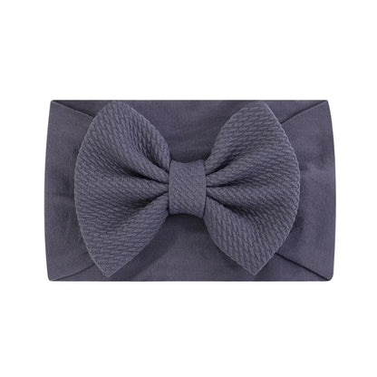 Baby Headband Nylon Infants Toddlers Elastic Hair Band for Newborn Girl Princess Bowknot Kids Hair Accessories Kids Headwear