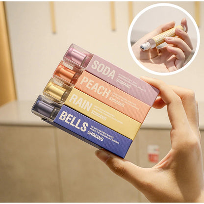 Roll-On Ball Woman Perfume Floral Fruit Aroma Fragrance Girl Scent Long-Lasting Fresh Student Deodorant Ins Trendy Air Freshener