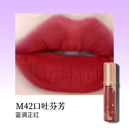 Girlcult Lip Cream Matte Velvet Lip Gloss Long-lasting Moisturizing Non Stick Cup Lipstick Waterproof Quick-drying Lip Gloss