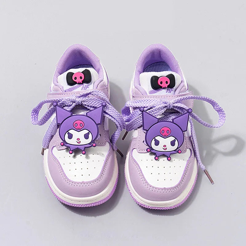 Sanrio Kuromi Children's Casual Shoes Girls Cute Cartoon