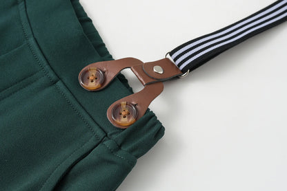 Boy Formal Clothing Outfit Party Bow Tie Children Toddler Birthday Dress Suits 1-6Y Gentleman Shirt+ Pant Boy Suit Clothes