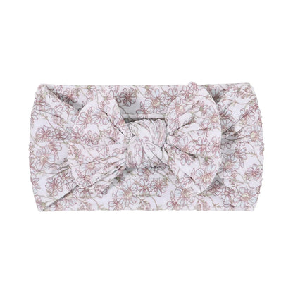 1pcs Newborn Baby Headband for Girls Elastic Knit Children Turban Baby Bows Soft Nylon Kids Headwear Hair Accessories Wholesale