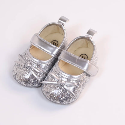 New baby toddler shoes sequin Korean casual fashion front shoes anti-drop shoes