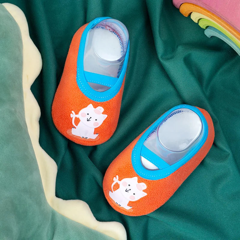 Children Anti-slip Shoes Newborn Baby Toddler Girls Cotton Non-slip Floor Socks