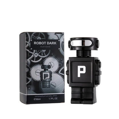 50/100ml Robot Men's Perfume Lasting Fragrance Light Fragrance Fresh Wood Tone Deodorant Enhance Male Charm Dragon Ocean Scent