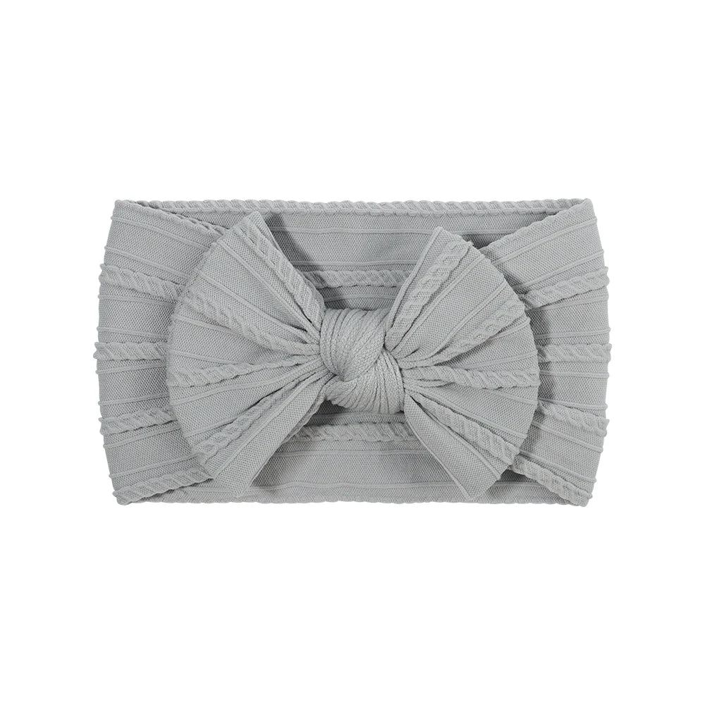 Big Flower Nylon Girl Hairband Elastic Soft Baby Headband For Children Turban Headwear For Newborn Baby Kids Hair Accessories