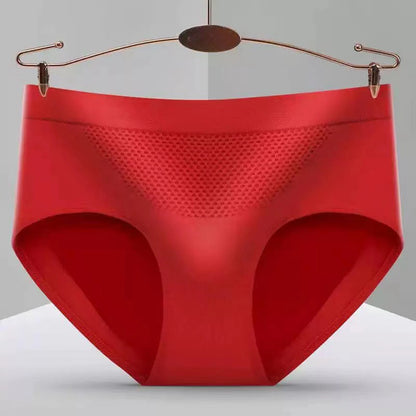 Leak Proof Menstrual Underwear Womens Comfortable High-Quality Cotton Panties Mid-Waist Breathable Underpanties Plus Size Briefs