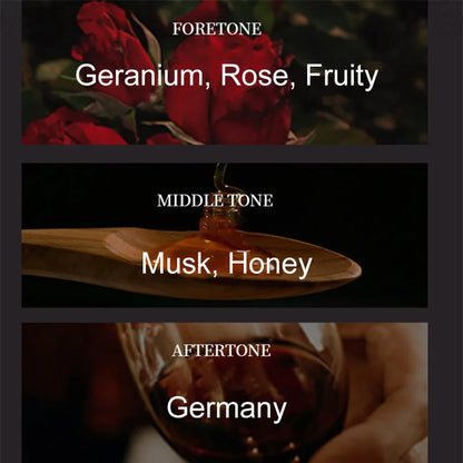 Creative Rose Pheromone Perfume Long-lasting Light Fragrance Floral Note Stimulating Flirting Glamour Valentine's Day Perfume