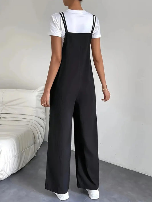 Fashionable temperament, casual camisole jumpsuit
