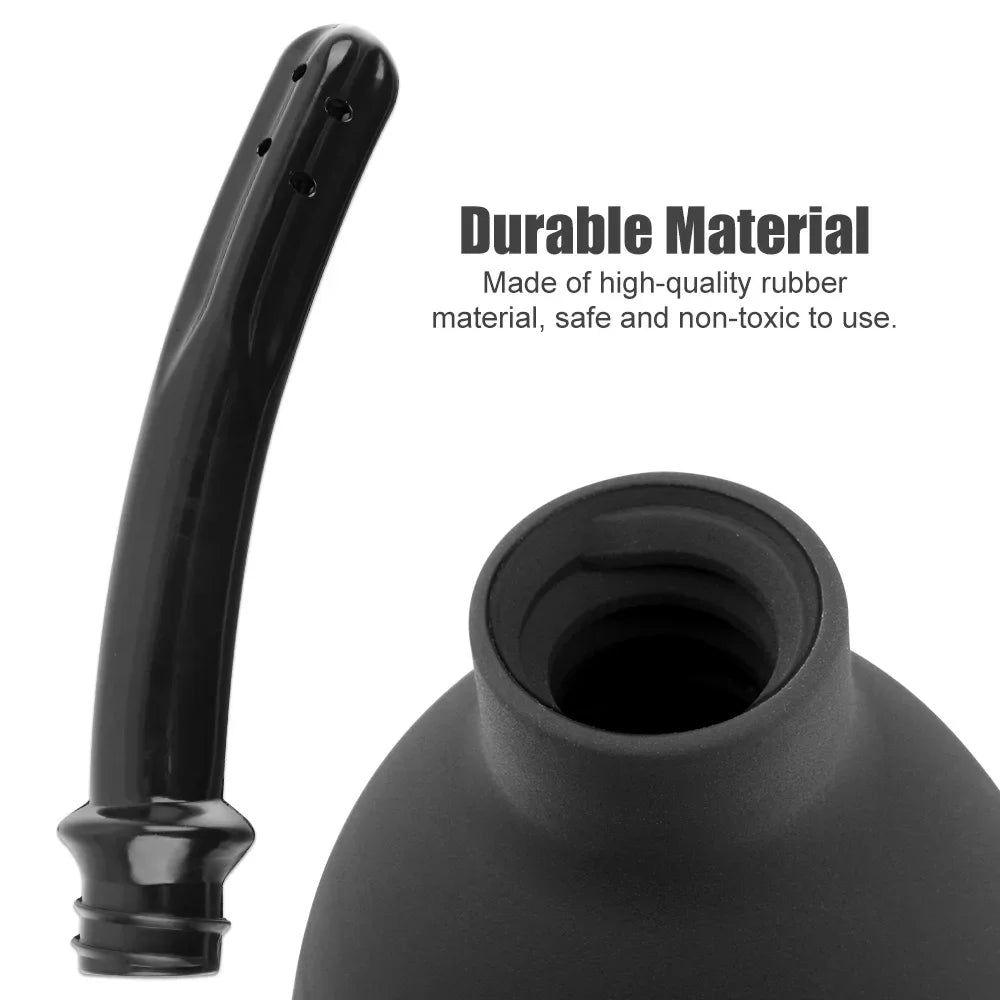 Anal Washes Enema Anal Cleaner Vagina Douche Pear Design Medical Supplies Rubber Health Feminine Intimate Hygiene Shower Tools