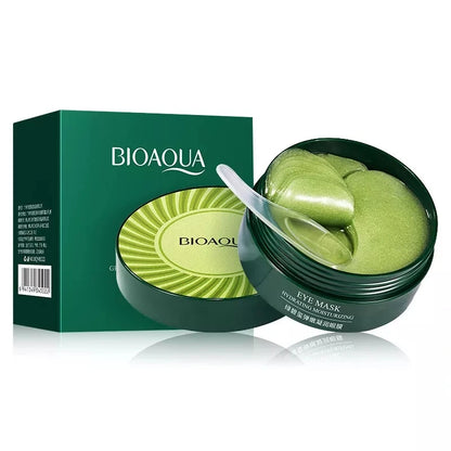 60pcs Avocado Collagen Eye Mask Moisturizing Gel Eyes Masks Eye Patches Remove Dark Circles Firming Eyes Korean Skin Care