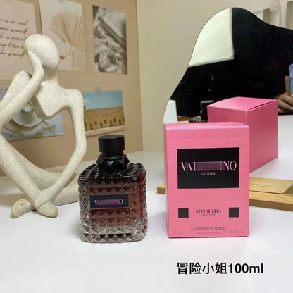 100ml Designer Glass Bottle Born In Roma Intense Donna Coral Fantasy A Classic Yellow Dream Man Miss Donna Day Rose