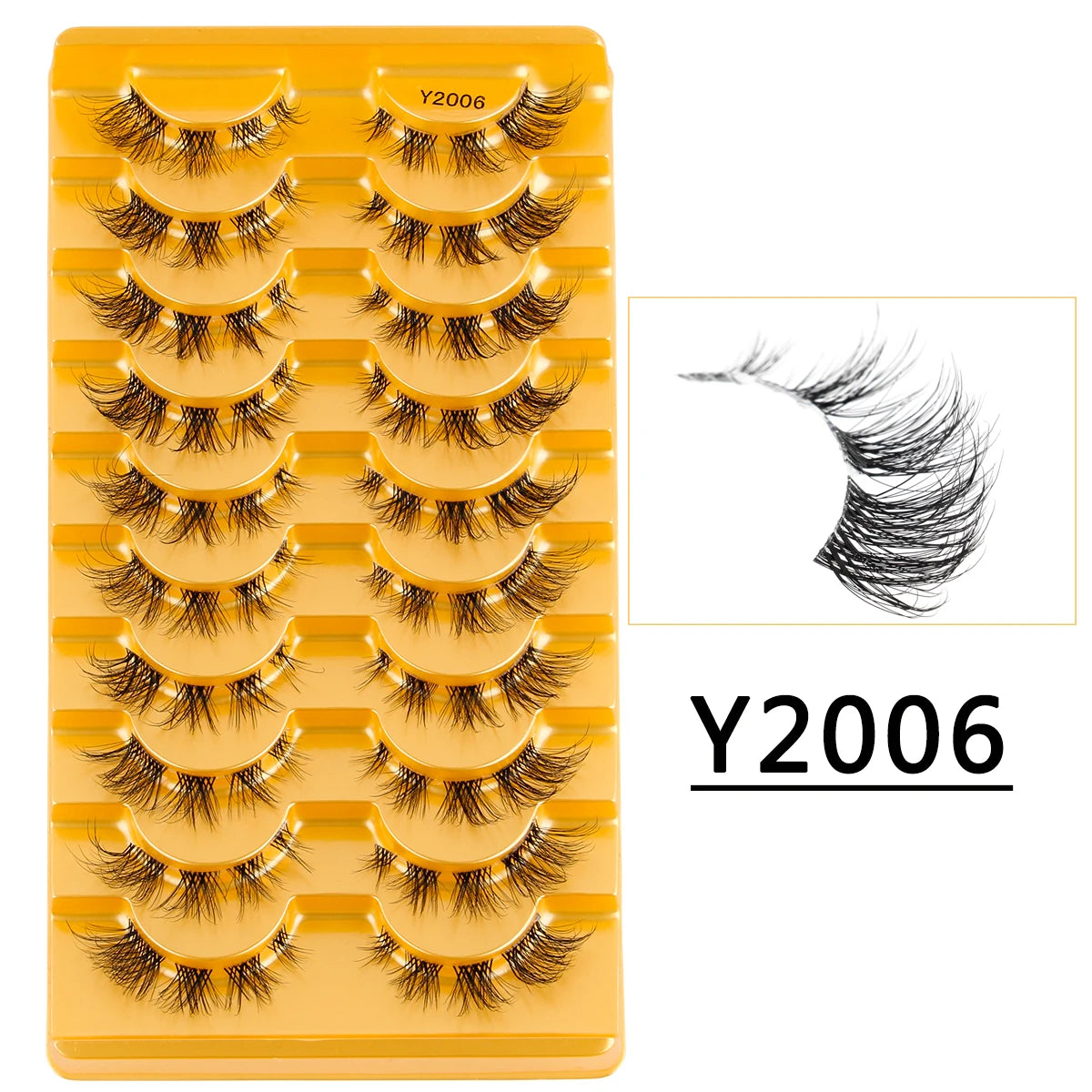 3/10 Pairs 3D Mink Eyelash Natural False Eyelashes Makeup Fake Eye Lashes Faux Cilios Make Up Beauty Tools Wholesale Lashes Cils